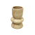 Wazon betonowy ceramiczny Kremowy Beżowy Boho 26cm